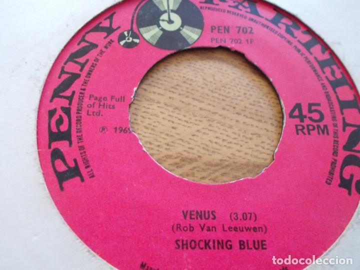 Discos de vinilo: SHOCKING BLUE. HOT SAND. VENUS. - Foto 2
