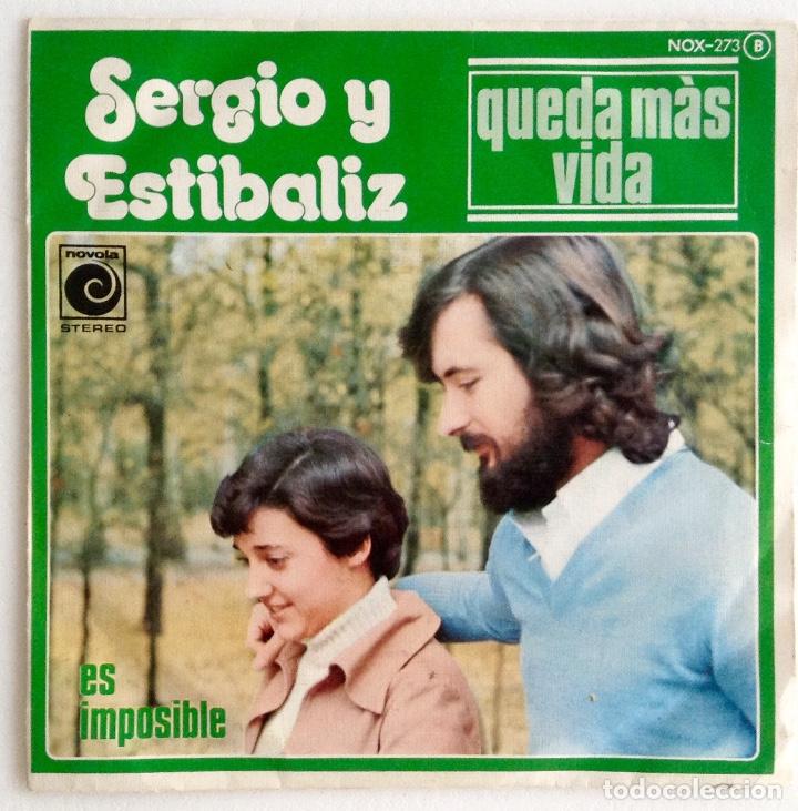 Discos de vinilo: Sergio y Estibaliz Queda m&aacute;s vida - Foto 1