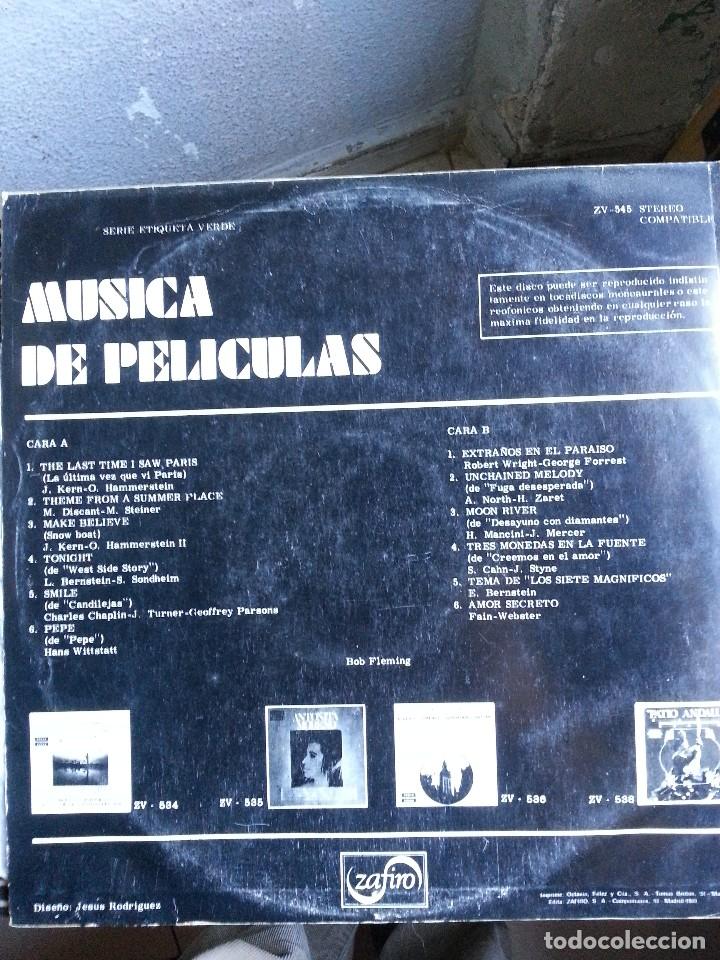 Discos de vinilo: MUSICA DE PELICULAS. - Foto 2