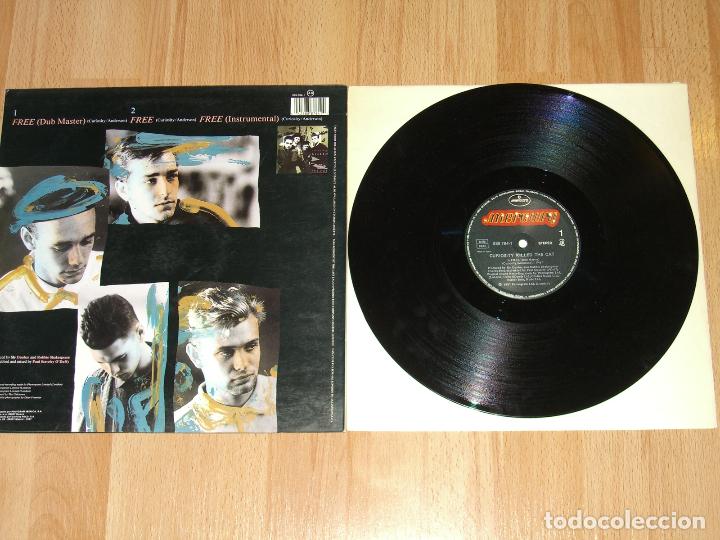 Discos de vinilo: Curiosity killed the cat Free Maxi single - Foto 2