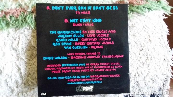 Discos de vinilo: barracudas, don`t ever say can`t be so - Foto 2
