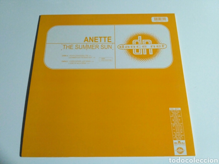 Discos de vinilo: Anette - the summer sun - Foto 2
