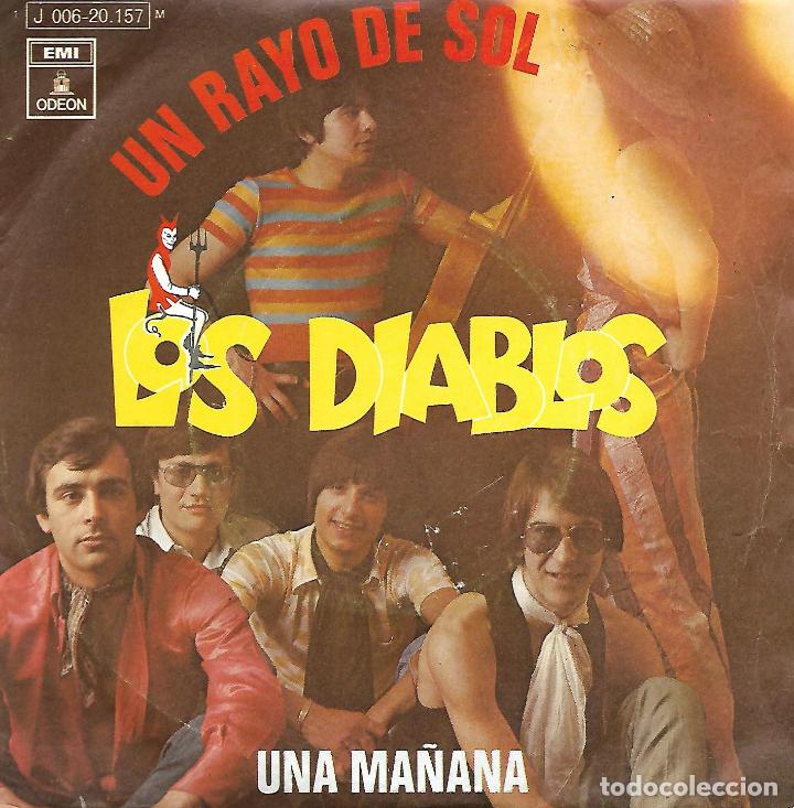 Discos de vinilo: LOS DIABLOS - UN RAYO DE SOL (EMI-ODEON - 1970) - Foto 1