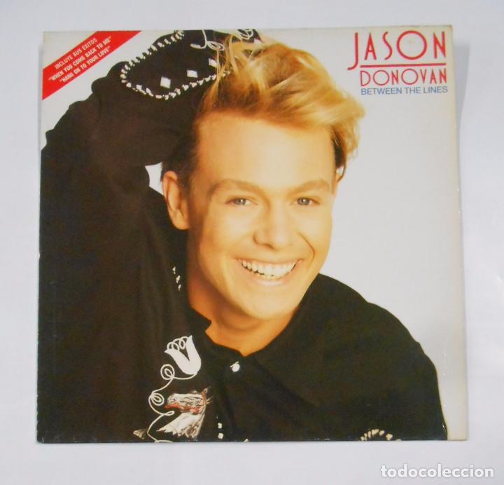 Discos de vinilo: JASON DONOVAN. BETWEEN THE LINES. LP. TDKLP8 - Foto 1
