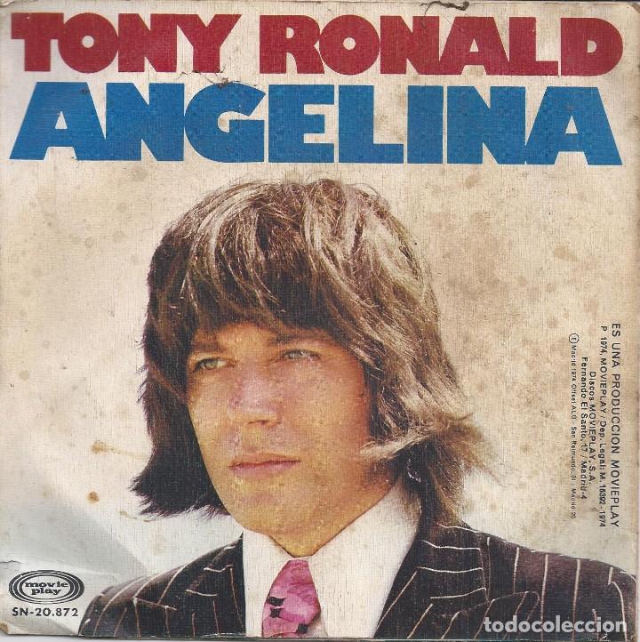 Discos de vinilo: Tony Ronald - Angelina - Foto 1