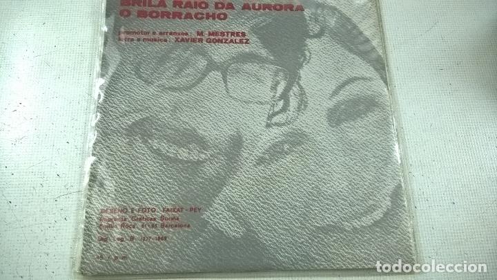 Discos de vinilo: MARIA E XAVIER-BRILA RAIO DA AURORA-SINGLE-EDIGSA-N - Foto 2