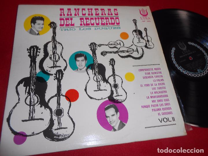Discos de vinilo: RANCHERAS DEL RECUERDO VOL.11 LP LYRA CAF-3020 MEXICO