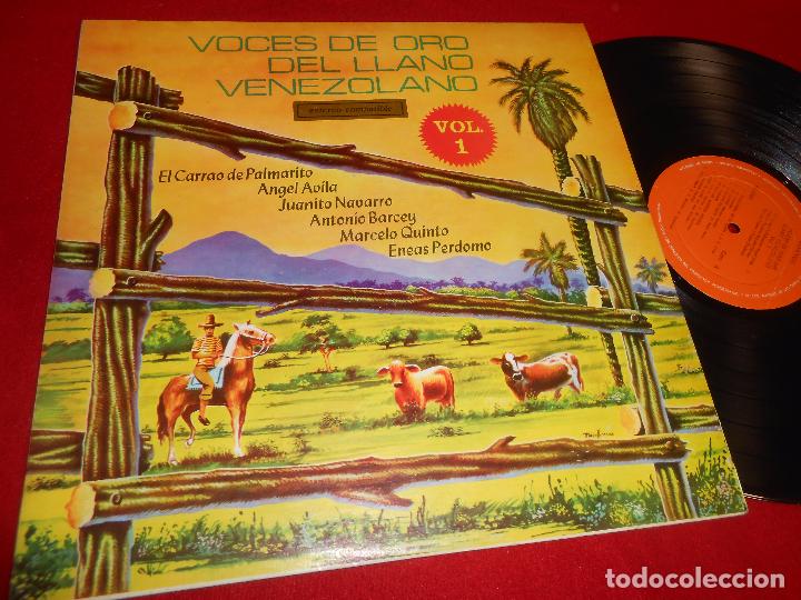 Disques de vinyle: VOCES DE ORO DEL LLANO VENEZOLANO LP VENEVOX BL-2086 VENEZUELA RECOPILATORIO