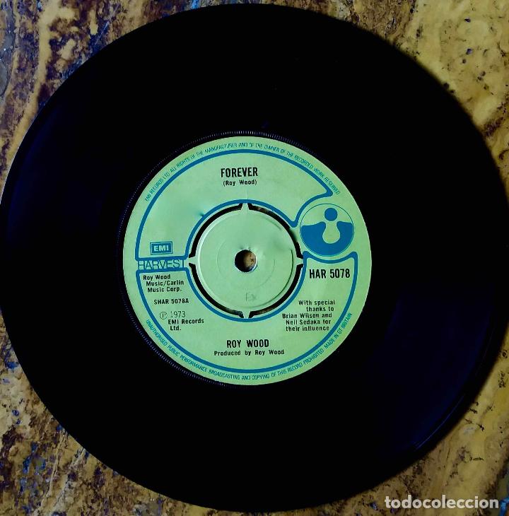 Discos de vinilo: ROY WOOD. MUSIC TO COMMIT SUICIDE BY / FOREVER. SINGLE ORIGINAL UK - Foto 2