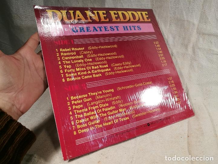 Discos de vinilo: DUANE EDDIE-GREATEST HITS - 1988 - Foto 3