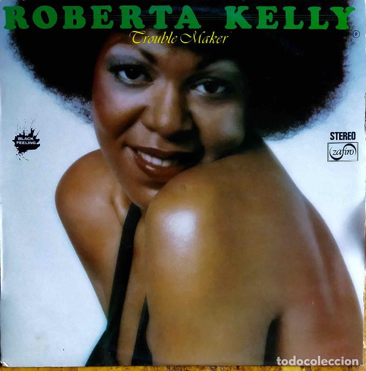Discos de vinilo: ROERTA KELLY. TROUBLE MAKER. LP ESPA&Ntilde;A - Foto 1