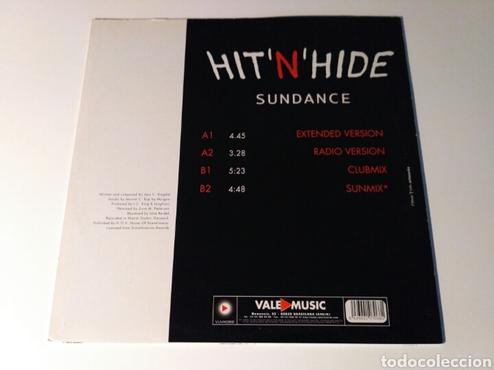 Discos de vinilo: Hit n Hide&nbsp;-&nbsp;Sundance - Foto 2