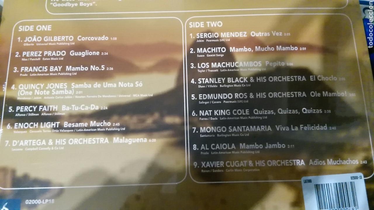 Discos de vinilo: Latino lp inglaterra 2016.precintado - Foto 2