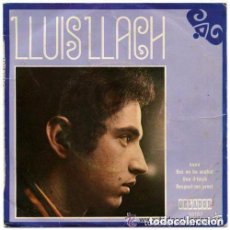 Discos de vinilo: LLUIS LLACH – IRENE / RES NO HA ACABAT / UNA IL'LUSIÓ / RESPONT-ME PREST - EP SPAIN 1970