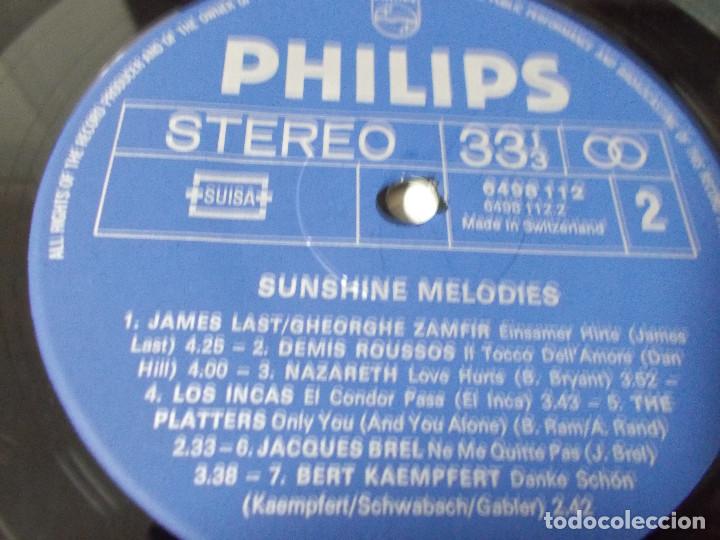 Discos de vinilo: SUNSHINE MELODIES. - Foto 5