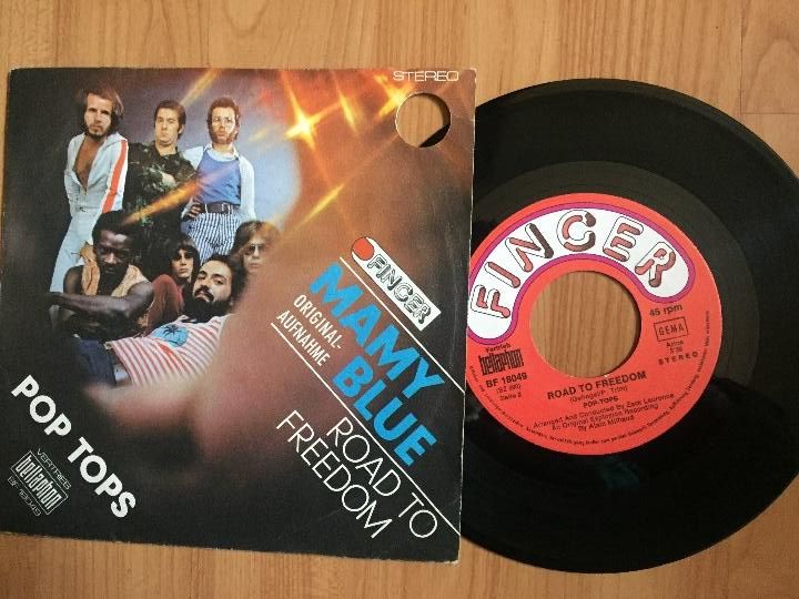 Discos de vinilo: POP TOPS `Mamy Blue` - Foto 1