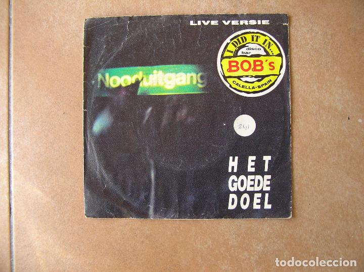 Discos de vinilo: Het Goede Doel &lrm;&ndash; Nooduitgang (Live Versie) - POLYDOR 1987 - SINGLE - LE -