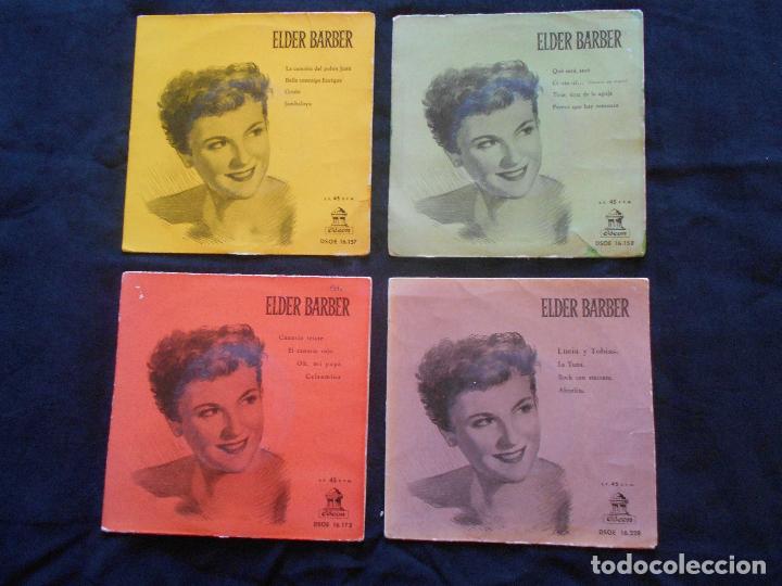 Discos de vinilo: LOTE DE 4 EP&acute;S DE ELDER BARBER - Foto 1