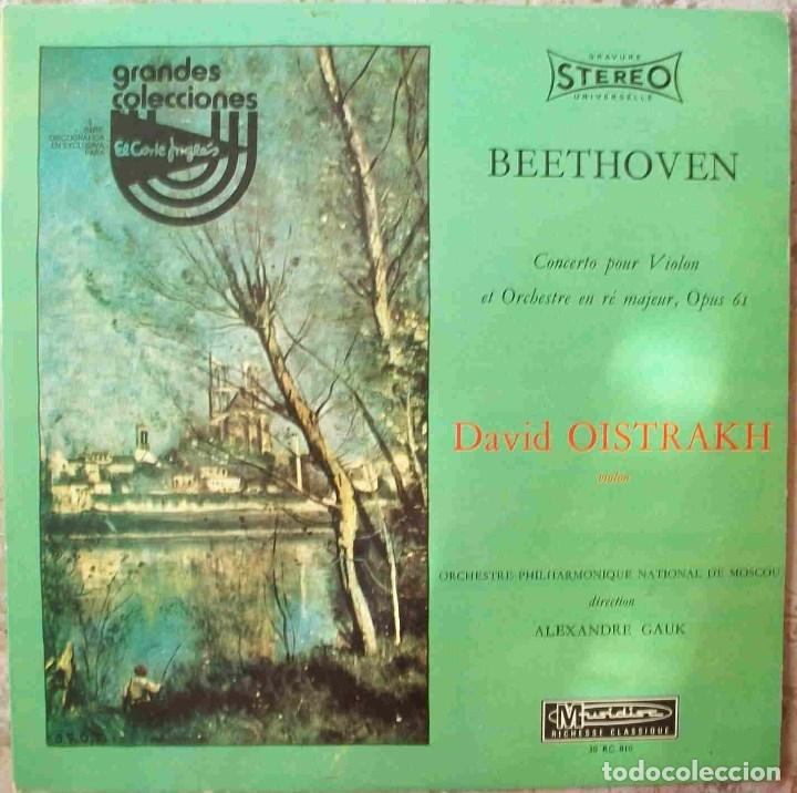 Discos de vinilo: Discos (Beethoven)  Concierto Violin
