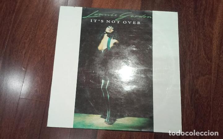 Discos de vinilo: lonnie gordon-its no over.maxi espa&ntilde;a - Foto 1