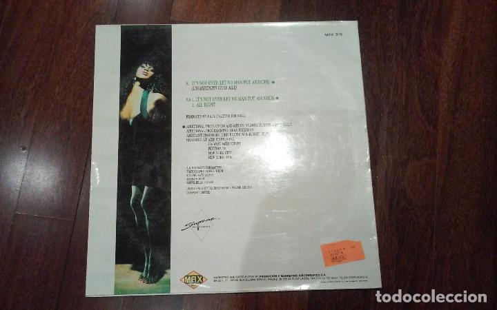 Discos de vinilo: lonnie gordon-its no over.maxi espa&ntilde;a - Foto 2