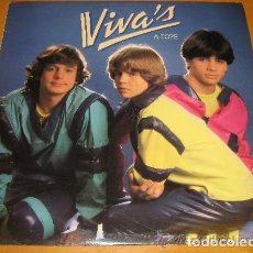 Discos de vinilo: VIVA'S: A TOPE BELTER 1982 INCLUYE HOJA INTERIOR CON LETRAS NUEVO. Lote 104504579