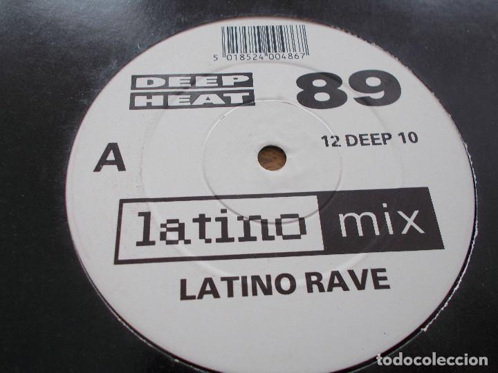 Discos de vinilo: DEEP HEAT. LATINO RAVE.  MAXI - Foto 3
