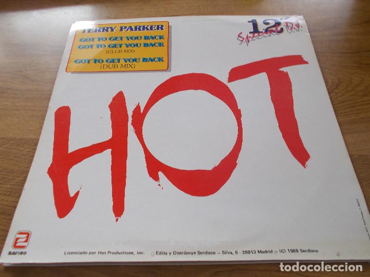 Discos de vinilo: TERRY PARKER / GOT TO GET YOU BACK /. MAXI - Foto 2