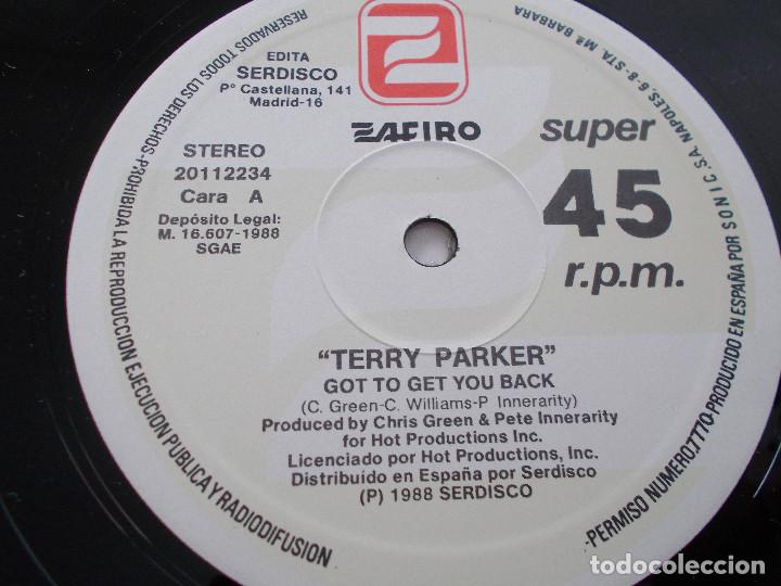 Discos de vinilo: TERRY PARKER / GOT TO GET YOU BACK /. MAXI - Foto 3