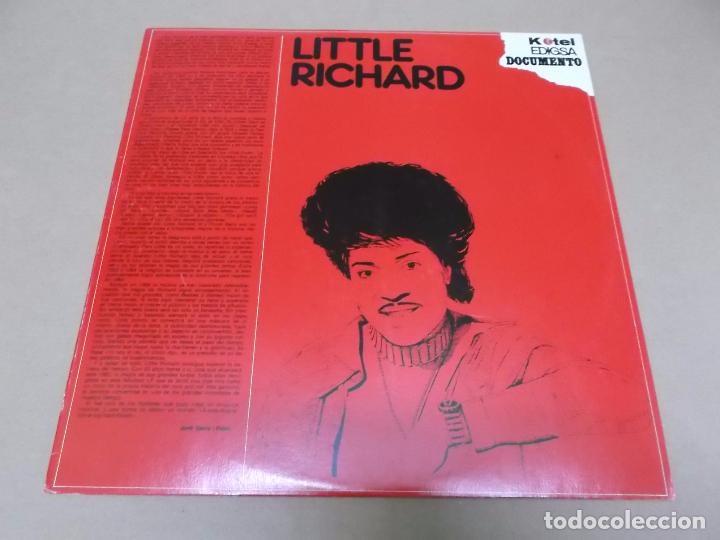 Discos de vinilo: LITTLE RICHARD (LP) SERIE DOCUMENTO A&Ntilde;O 1982 - Foto 1