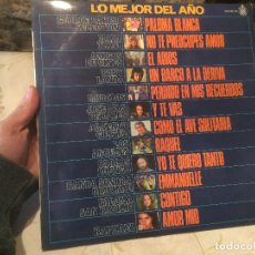 Discos de vinilo: ANTIGUO DISCO VINILO LO MEJOR DEL AÑO 1975 (HISPAVOX)