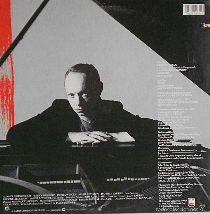 Discos de vinilo: MIKES MURDER (JOE JACKSON) USA-1983 - Foto 2