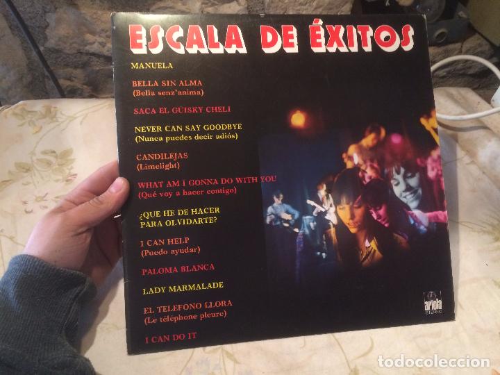 Discos de vinilo: Antiguo disco vinilo escala de exitos de 1975 - Foto 1