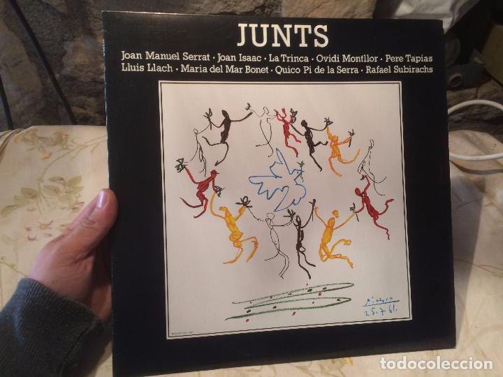 Discos de vinilo: Antiguo disco vinilo junts  a&ntilde;o 1961 - ARIOLA - Foto 1