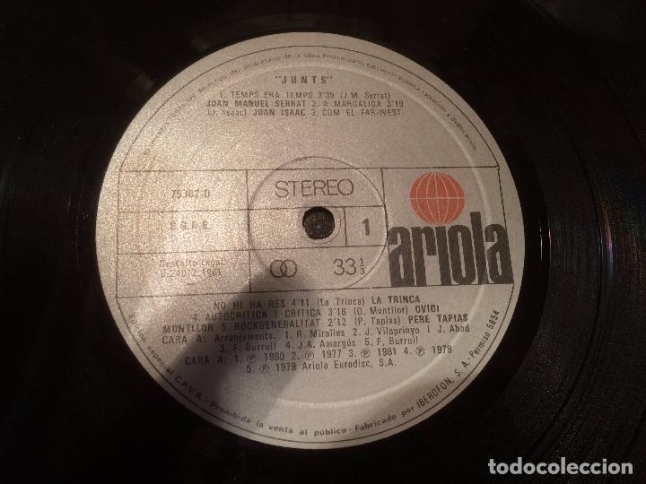 Discos de vinilo: Antiguo disco vinilo junts  a&ntilde;o 1961 - ARIOLA - Foto 4