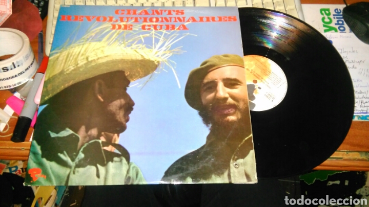 Discos de vinilo: Chants revolutionnaires de cuba Francia - Foto 1