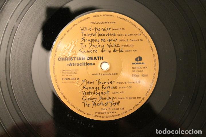 Christian Death Atrocities Poster Normal Comprar Discos LP 