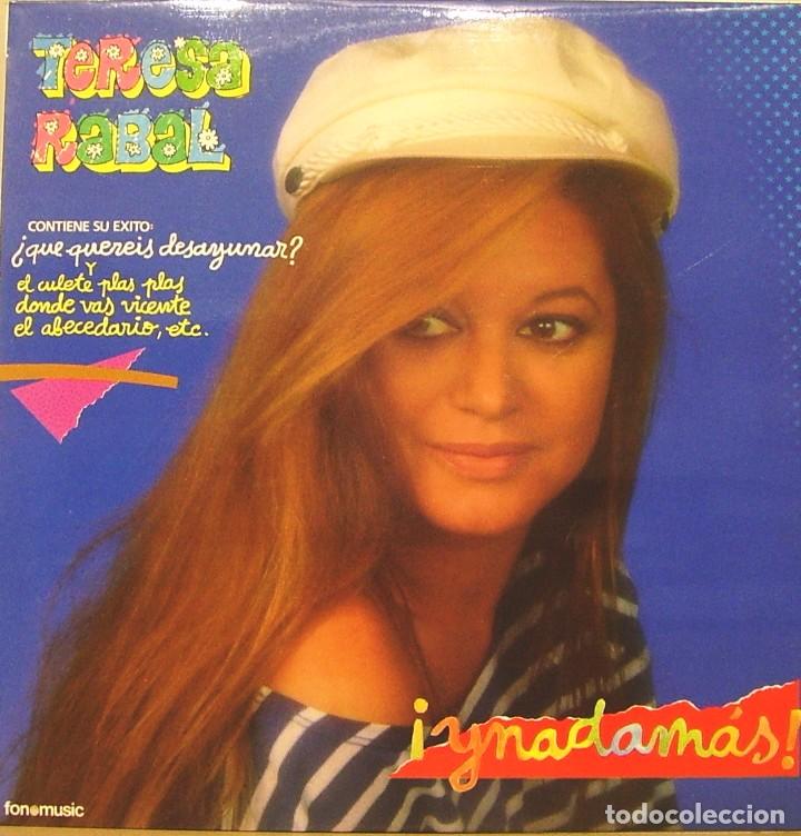 Discos de vinilo: TERESA RABAL - YNADAMAS LP 1986 - Foto 1
