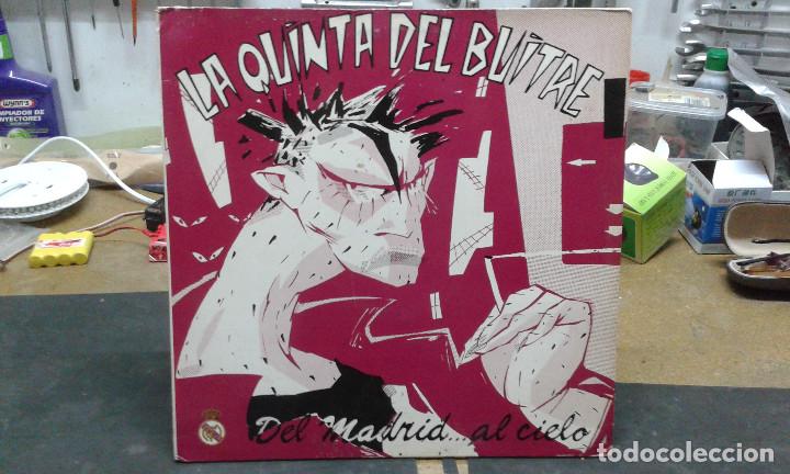 Discos de vinilo: LA QUINTA DEL BUITRE	DEL MADRID... AL CIELO - Foto 1