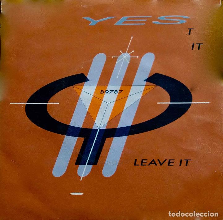 Discos de vinilo: YES, LEAVE IT. SINGLE ESPA&Ntilde;A - Foto 1