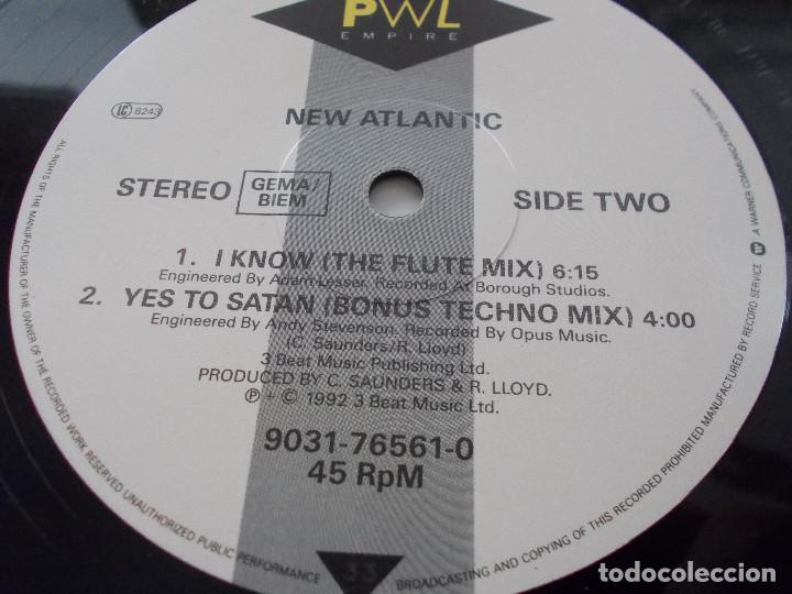 Discos de vinilo: NEW ATLANTIC. I KNOW LOVE DECADE REMIX. MAXI - Foto 4