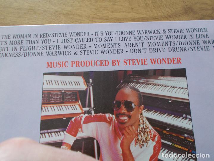Discos de vinilo: LA MUJER DE ROJO. STEVIE WONDER. - Foto 3