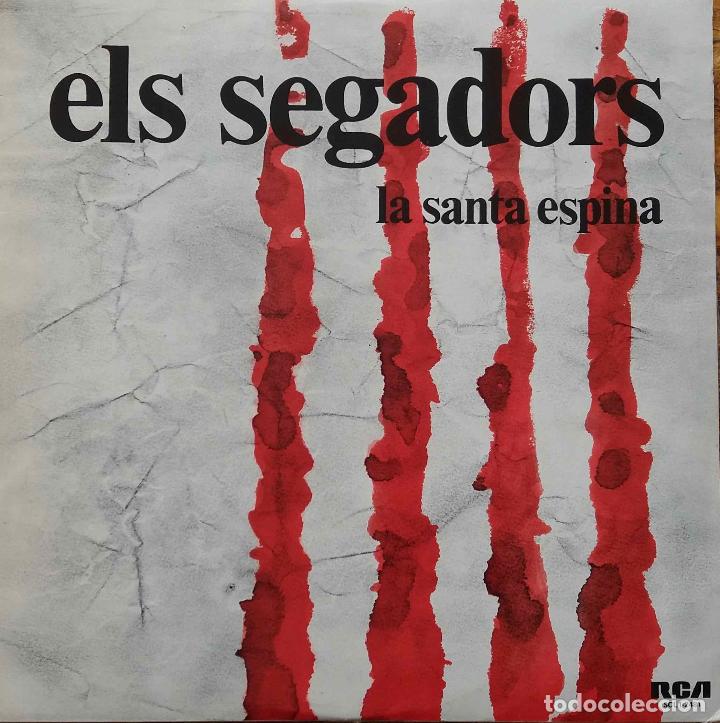 Discos de vinilo: ELS SEGADORS, LA SANTA ESPINA. LP - Foto 1