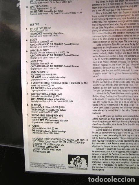 Discos de vinilo: LIVERPOOL SOUND GRUPOS BEATLES AÑOS 60 DOS DISCOS COLECCION PRIVADA - Foto 3 - 104591507