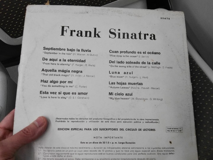 Discos de vinilo: Ep frank sinatra - Foto 2
