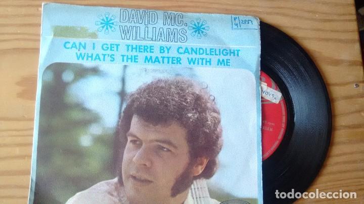 Discos de vinilo: SINGLE (VINILO) DE DAVIC MC WILLIAMS A&Ntilde;OS 60 - Foto 1