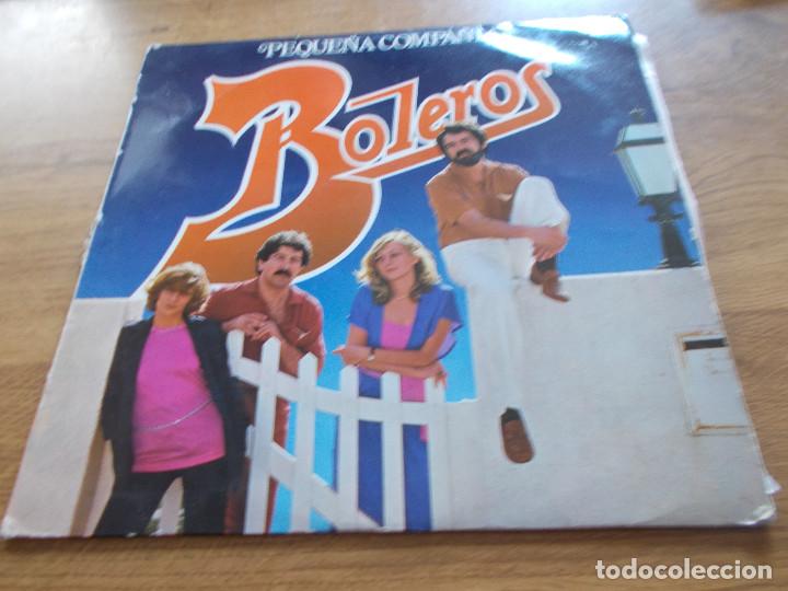 Discos de vinilo: PEQUE&Ntilde;A COMPA&Ntilde;IA, BOLEROS - Foto 1