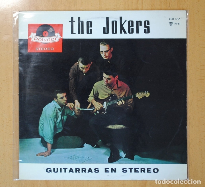 Discos de vinilo: THE JOKERS - GUITARRAS EN STEREO - LP - Foto 1