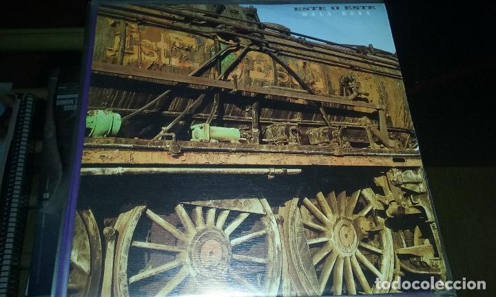 Discos de vinilo: SINGLE ESTE O ESTE. MALA HORA. PROMO CBS 1991 - Foto 1