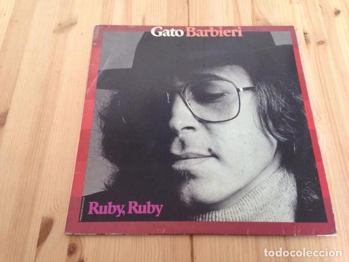 Discos de vinilo: Gato Barbieri ---Ruby, Ruby --LP FUNK FUSION JAZZ - Foto 1